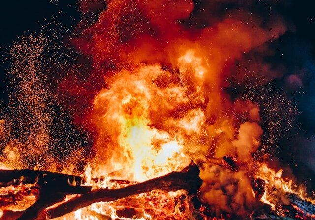 A Small Town a Burning Factory and a Community That Showed Up