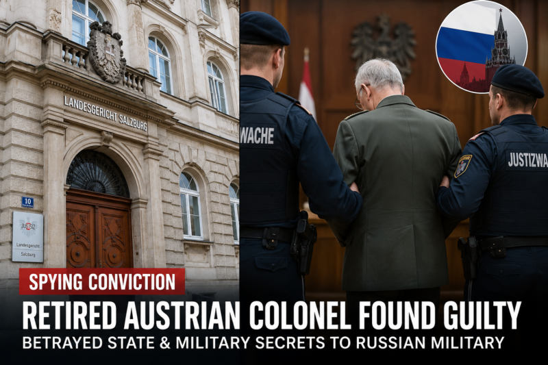 The Spy Who Stayed Hidden for Decades: How an Austrian Army Officer Secretly Worked for Russian Intelligence