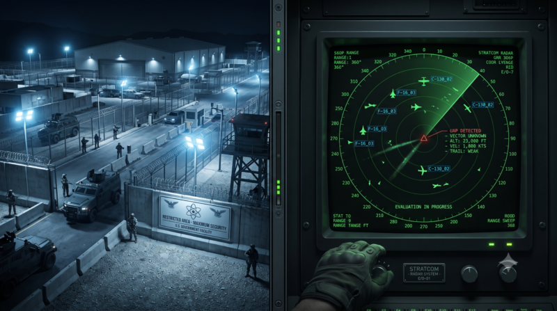 The Exclusive Files: Declassified Records Reveal Mysterious Airspace Incident Over America’s Primary Nuclear Weapons Plant