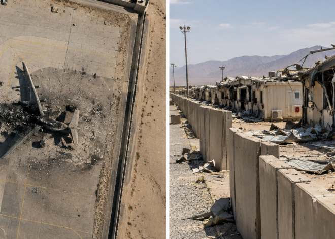 Photos Reveal Extensive Damage at U.S. Military Bases After Iranian Strikes